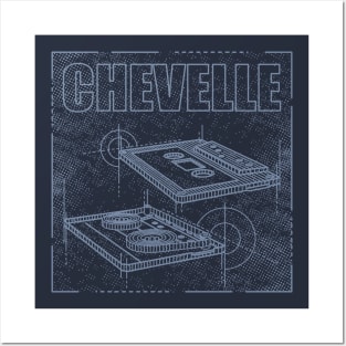 Chevelle Technical Drawing Posters and Art